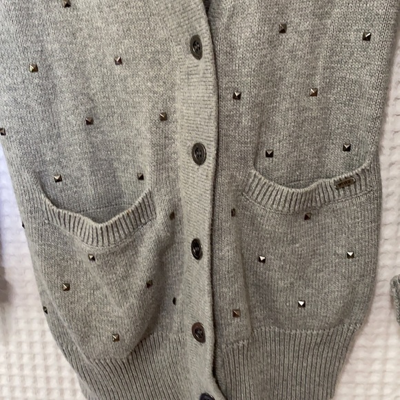 pink by victoria's secret studded cardigan - Picture 2 of 11